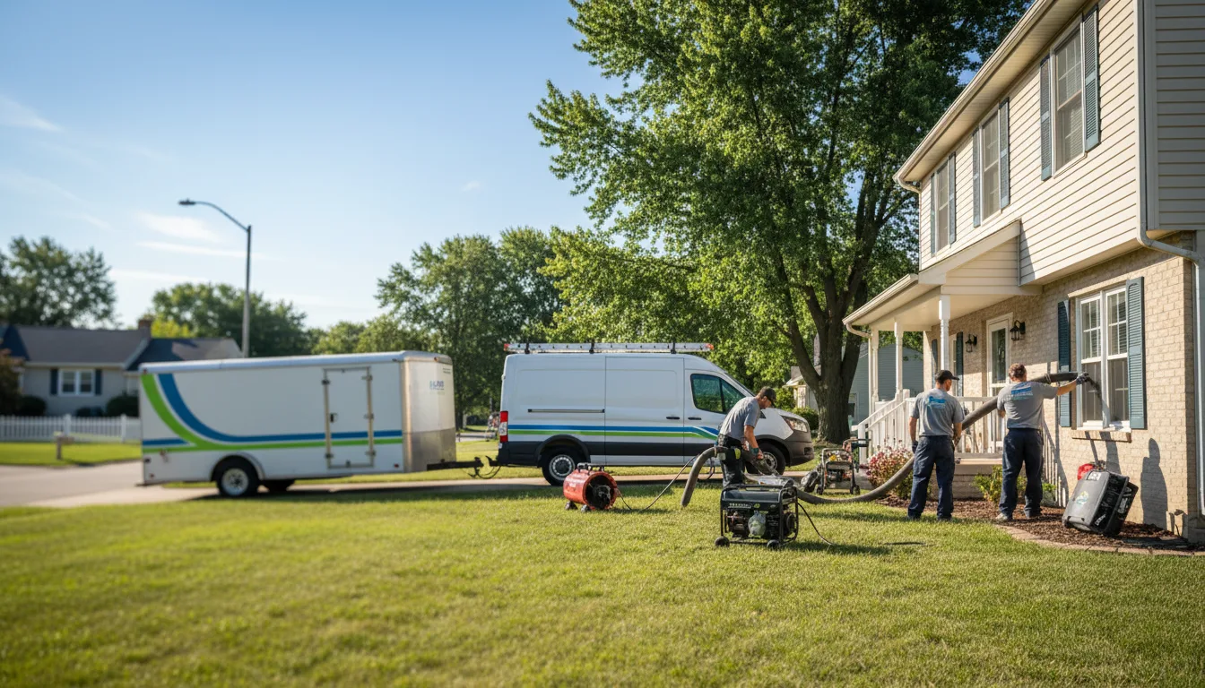 Flooded Basement Restoration And Cleanup With Repair in Tuscarawas, OH near me